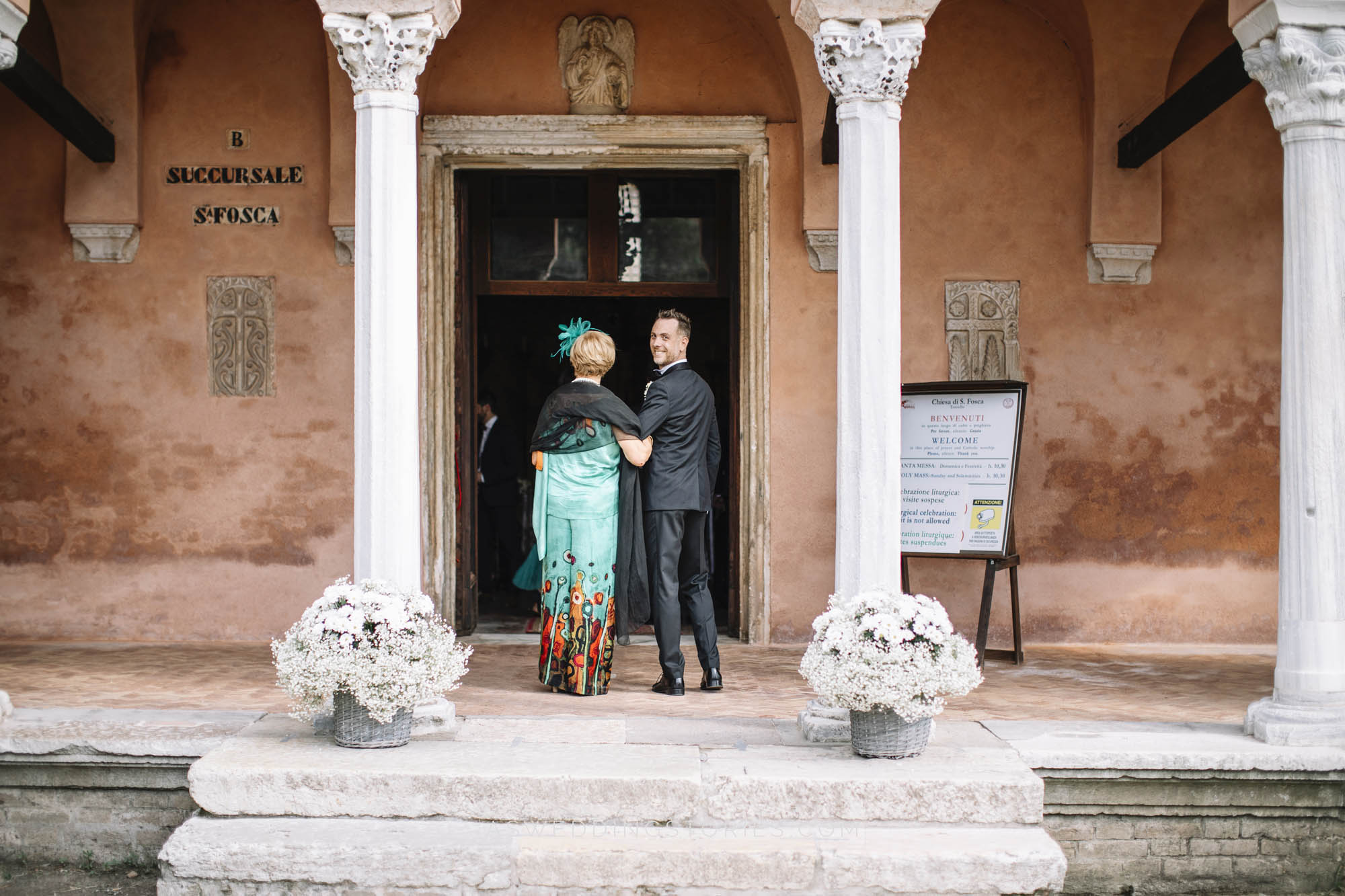 Foto  Venezia Torcello Enrico e Giorgia