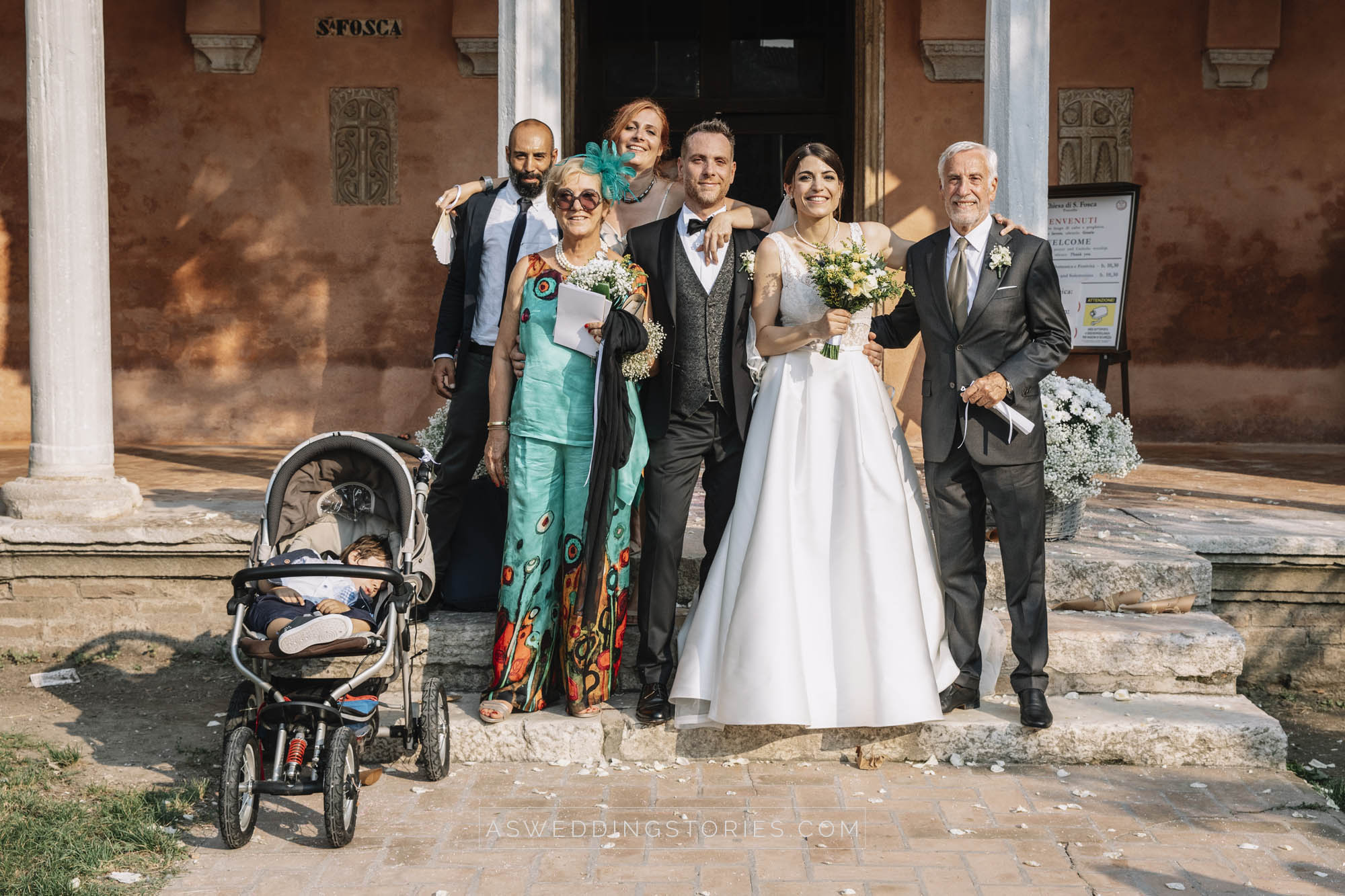 Foto  Venezia Torcello Enrico e Giorgia