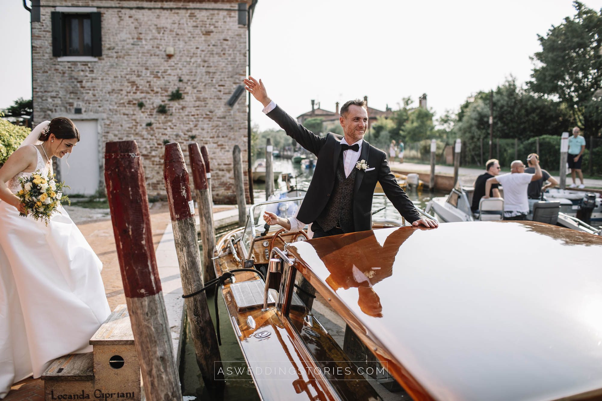 Foto  Venezia Torcello Enrico e Giorgia