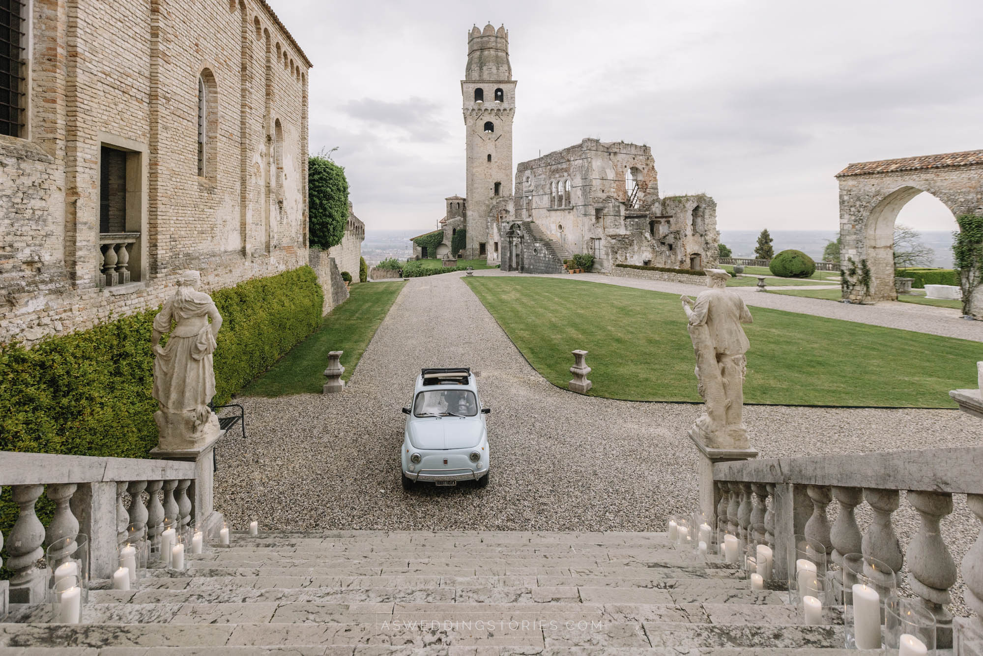 Foto  Trebaseleghe Castello San Salvatore, Susegana Elena  e Gianmarco