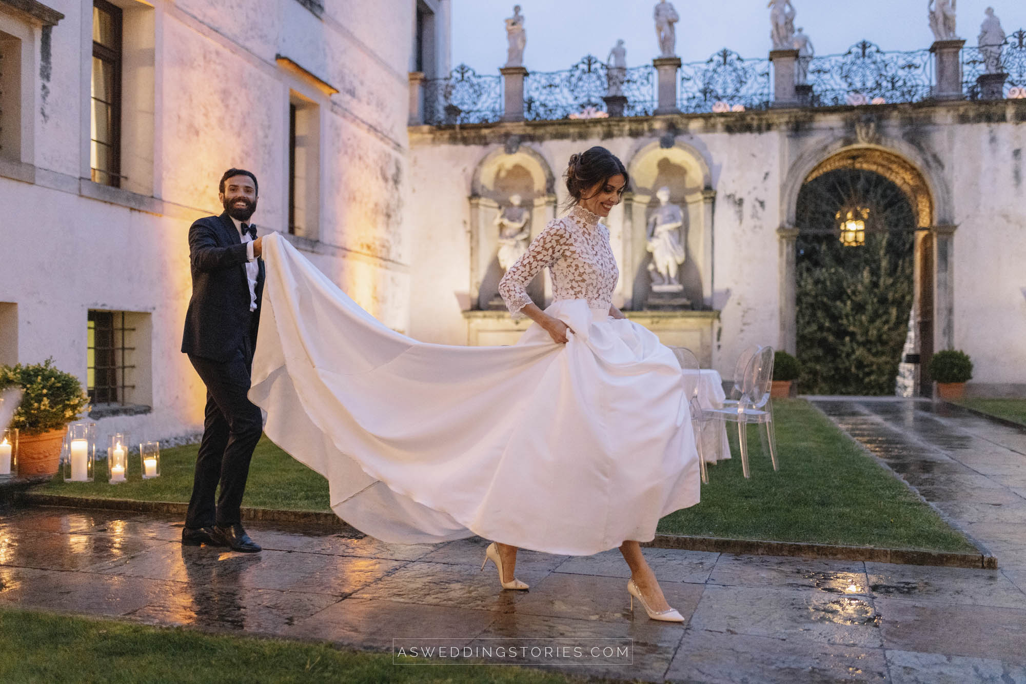 Foto  Trebaseleghe Castello San Salvatore, Susegana Elena  e Gianmarco